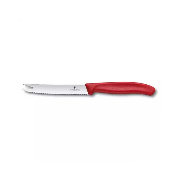 Victorinox 11cm Peynir Sosis Bıçağı Kırmızı 6.7861 ürün görseli 1