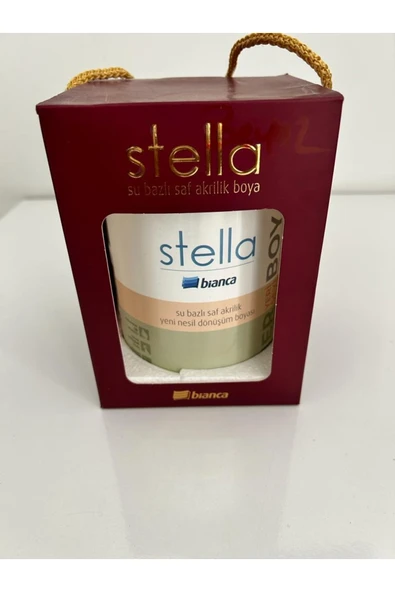 Bianca 1 Kg Stella Boya Mutfak Dolabı Ve Ahşap Ürün Boyaları Dilediğiniz Renkte Gönderim hint yeşili ürün görseli 1