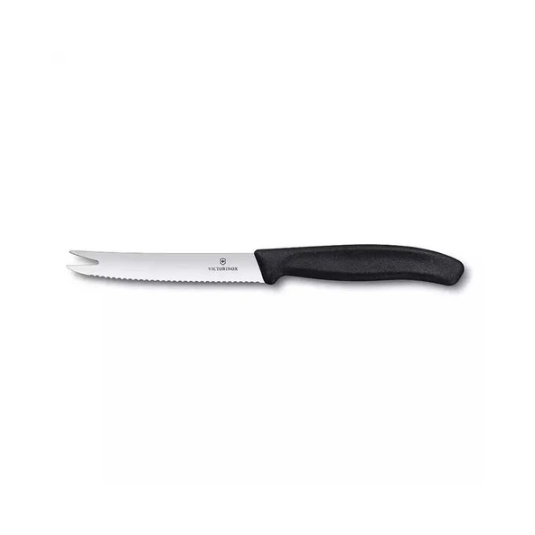 Victorinox 11cm Peynir Sosis Bıçağı Siyah 6.7863 ürün görseli 1
