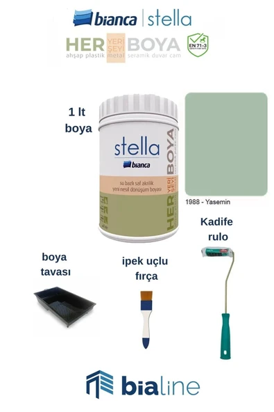 Bianca Stella Boya Seti Yasemin ürün görseli 1
