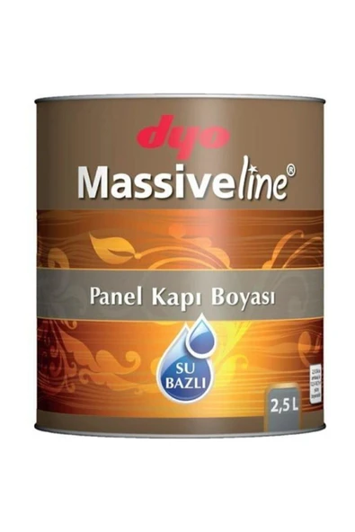 Dyo Massiveline Su Bazlı Panel Kapı Boyası Beyaz 2.5 Lt Beyazz ürün görseli 1
