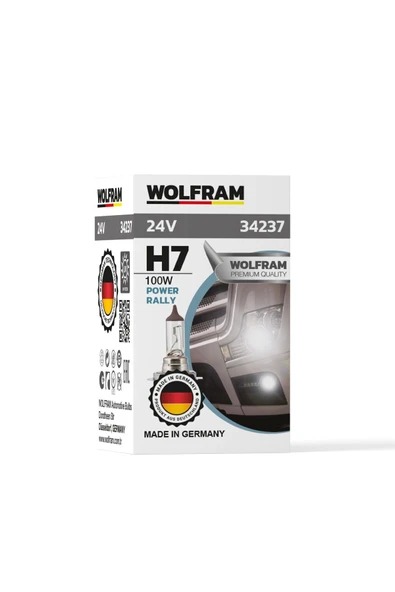 H7 Ampul Standart Işık 24V 100W - WOLFRAM 34237 ürün görseli 1