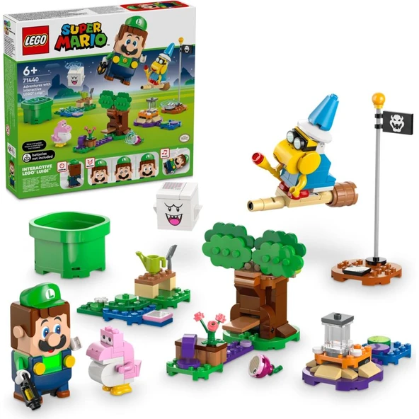 LEGO 71440 Super Mario™ İnteraktif LEGO® Luigi™ ile Maceralar ürün görseli 1