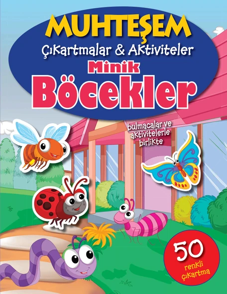 Muhteşem Çıkartmalar ve Aktiviteler - Minik Böcekler ürün görseli 1