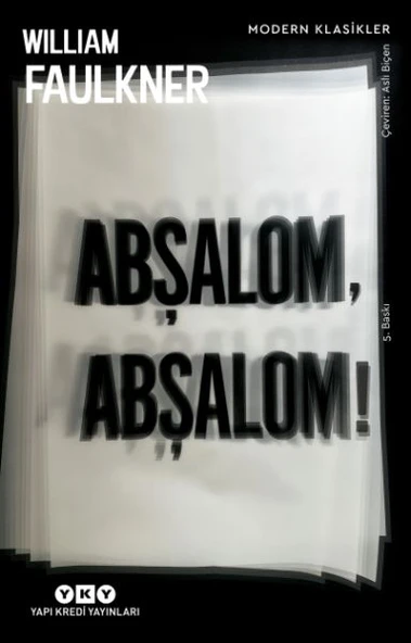 Abşalom, Abşalom! - Modern Klasikler ürün görseli 1