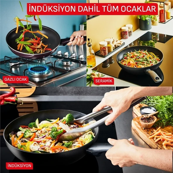 Tefal 2100143068 Halo Okaliptus Tava 28 Cm ürün görseli 1