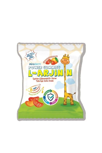 POWER GUMMIES L-ARGININ 64 JEL ürün görseli 1