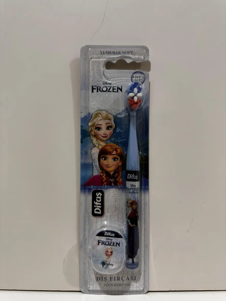 DİFAŞ DİSNEY  LİSANSLI FROZEN 8-14 YAŞ YUMUŞAK ÇOCUK DİŞ FIRÇASI ürün görseli 1