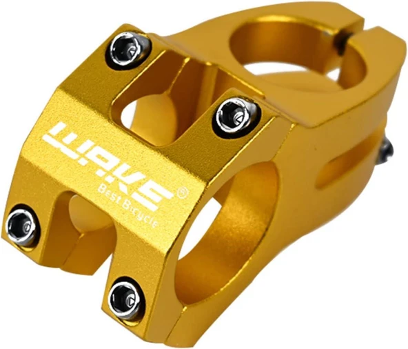 Wake Gold Bisiklet Kısa Gidon Boğazı 40mm Bisiklet Yedek Parça Aksesuarı ürün görseli 1
