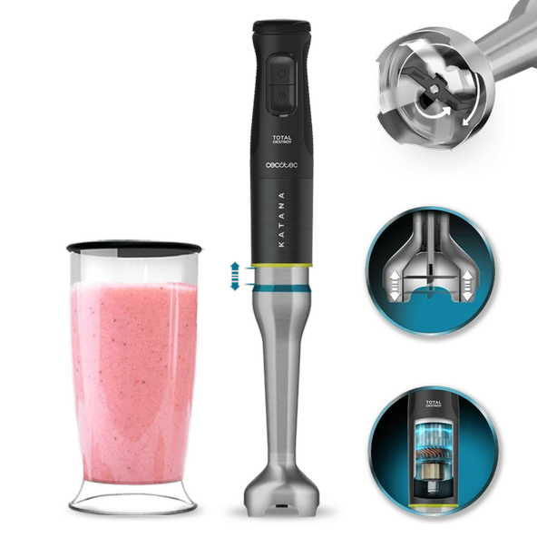 Catana 15 Totaldestroy Jar B El Blender - Güçlü Motor, Çok Amaçlı, Ergonomik Tasarım ürün görseli 1
