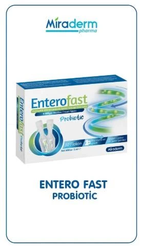 ENTEROFAST PROBIOTIC 10 FLAKON ürün görseli 1
