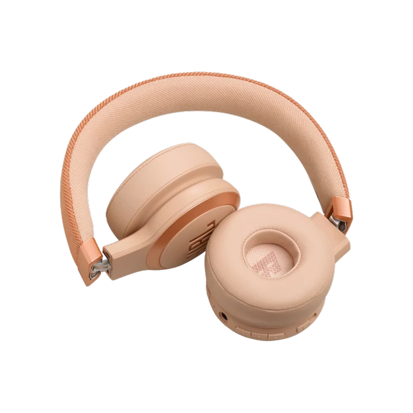 JBL Live 670NC Bej Kulak Üstü Bluetooth Kulaklık - Resim 5