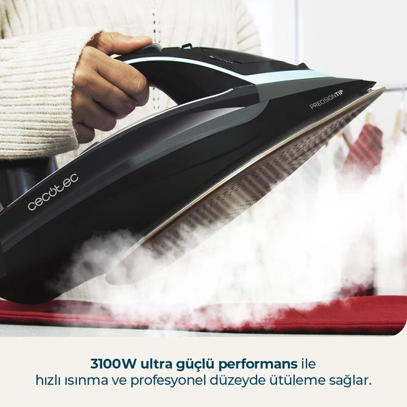 3D ForceAnodized 750 Smart Buharlı Ütü Güçlü Buhar Performansı - Resim 2
