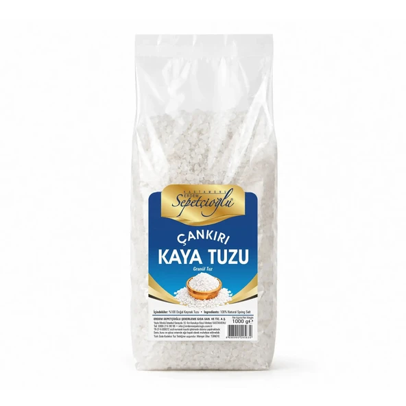Sepetçioğlu yöresel Sepetçioğlu Kastamonu Kaya Tuzu (Granül) 1000G ürün görseli 1