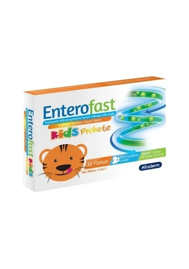 ENTEROFAST KIDS PROBIOTIC 10 FLAKON ürün görseli 1