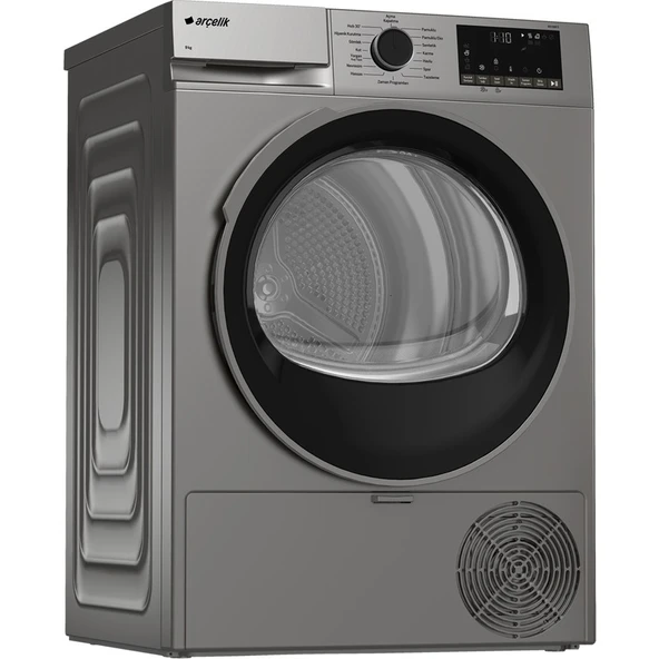 Arçelik 901 KMX S 9 Kg Isı Pompalı Kurutma Makinesi A+ Enerji Sınıfı ve Nem Sensörü Özellikli ürün görseli 1