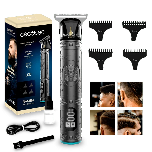 Precisioncare Samurai Kablosuz Saç Sakal Tıraş Makinesi | Şarjlı Tıraş Makinesi ürün görseli 1