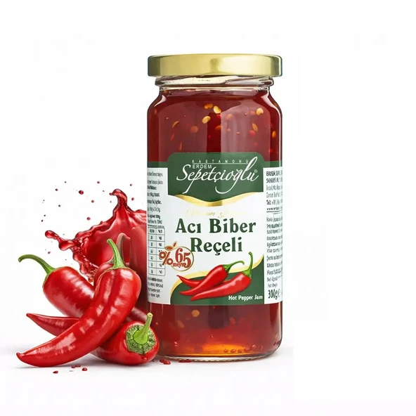 Sepetçioğlu yöresel Sepetçioğlu Kastamonu Acı Biber Reçeli 300G ürün görseli 1