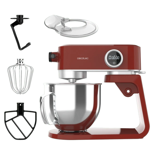 Twist Fusion 4000 Luxury Red Stand Mikser 4000 Serisi Güçlü Hamur Yoğurma Çırpma Kitchen Mikser ürün görseli 1