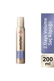 Wellaflex Saç Köpüğü 2nd Day Volume Extra Strong Hold 200 ml ürün görseli 1