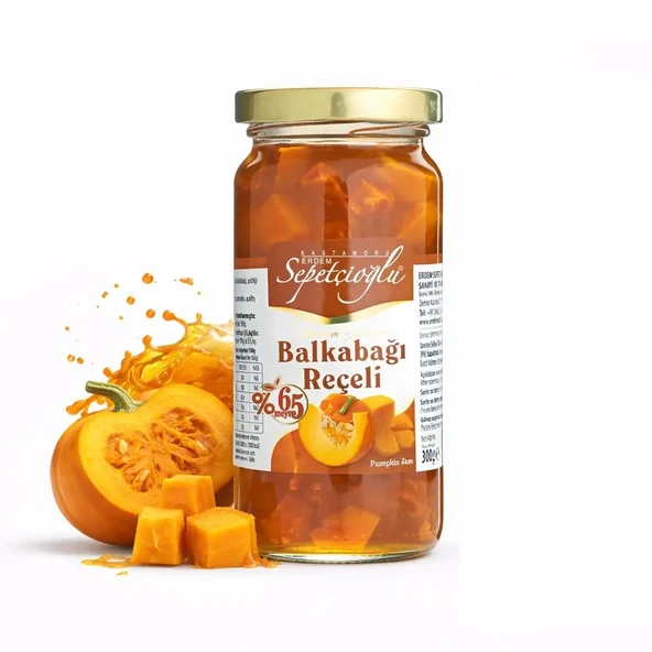 Sepetçioğlu yöresel Sepetçioğlu Kastamonu Balkabağı Reçeli 300G ürün görseli 1