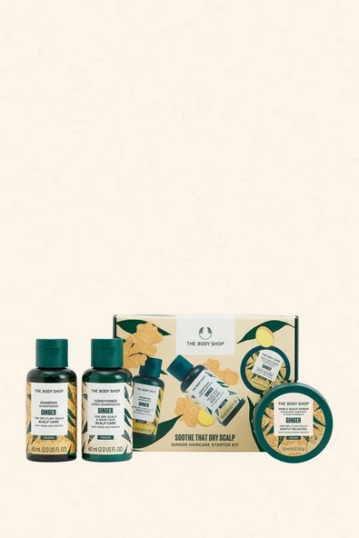 The Body Shop Ginger Saç Bakımı Deneme Seti ürün görseli 1