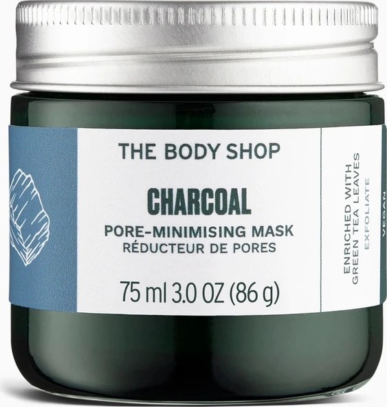 The Body Shop Charcoal Toksinlerden Arındırıcı Gözenek Küçültücü Işıltı Veren 75 ml / Himalayan Yeni Ambalaj ürün görseli 1
