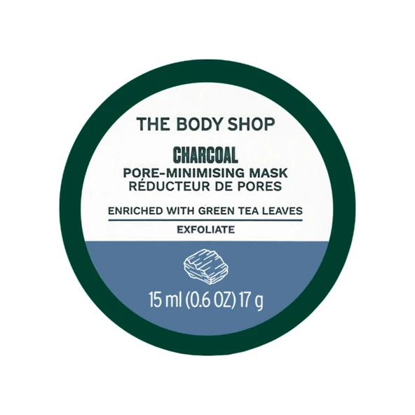 The Body Shop Charcoal Toksinlerden Arındırıcı Gözenek Küçültücü Işıltı Veren Maske 15 Ml/himalayan Yeni Ambalaj ürün görseli 1