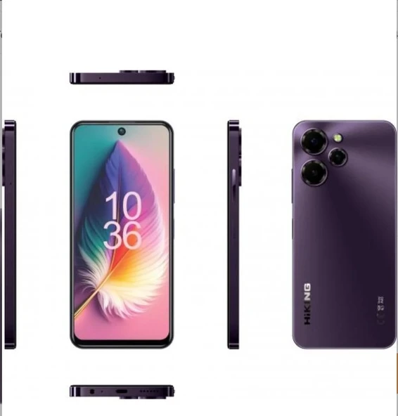Hiking A45 128 GB 6+6 GB RAM ( 2 YIL KVK TÜRKİYE GARANTİLİ ) PURPLE ürün görseli 1