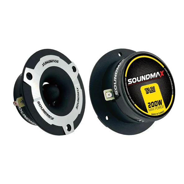 SOUNDMAX SX-TA21 Pro Bullet Tweeter Çift 9.5cm ürün görseli 1