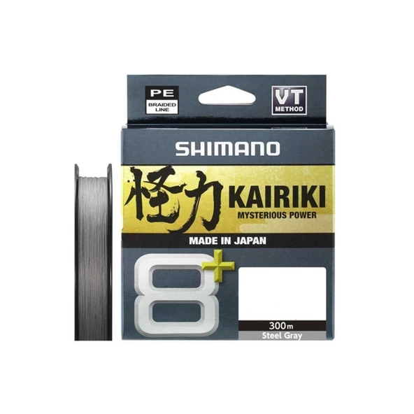 Shimano Kairiki + 8x 300 Mt Grey İp Misina ürün görseli 1