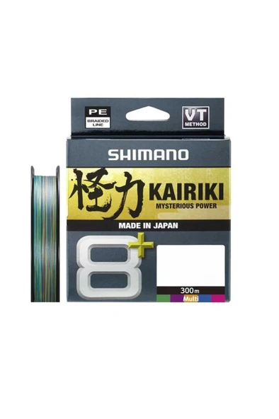 Shimano Kairiki + 8x 300 Mt Multi Color İp Misina ürün görseli 1