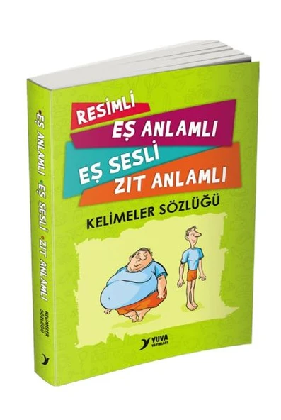Resimli, Eş Anlamlı, Eş Sesli, Zıt Anlamlı - Kelimeler Sözlüğü ürün görseli 1