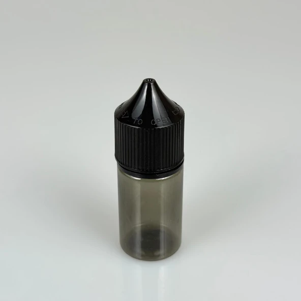 30 ml Plastik Siyah Likit Şişesi , 30 cc İğne Uçlu Damlalıklı Şişe x 3 Adet ürün görseli 1