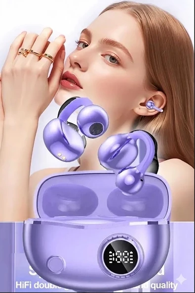Yxg‑10 Bluetooth Kulaklık | Kablosuz Spor Ve Günlük Kullanım İçin – Mikrofonlu Ergonomik Şarjlı Mor ürün görseli 1