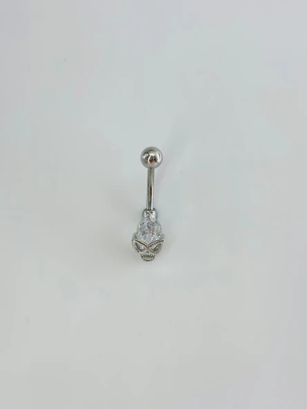 Kuru Kafa Detaylı Göbek Piercing - Pg0166 ürün görseli 1
