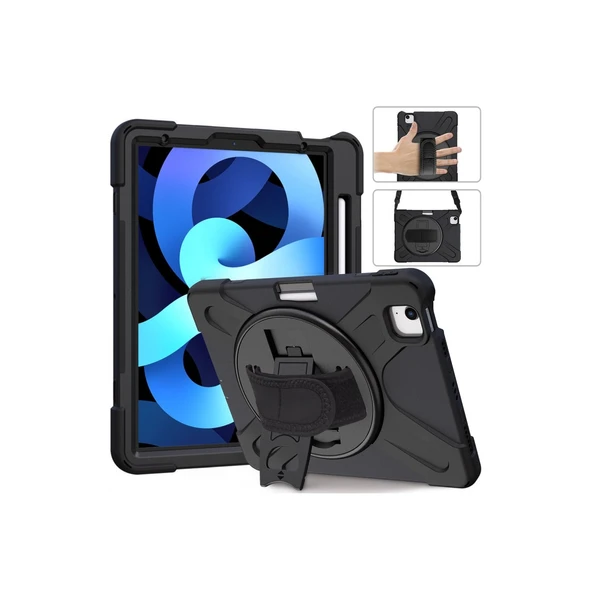 Apple İpad 2022 10.9 (10.nesil) Kılıf Amazing Tablet Kapak - Siyah ürün görseli 1