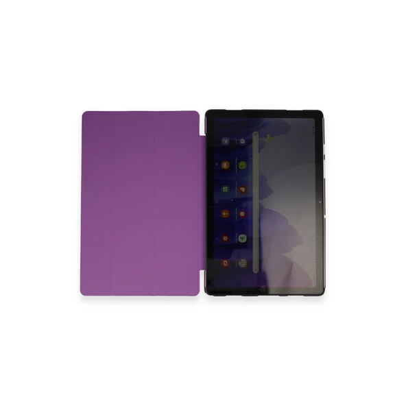 Apple İpad Mini 3 Kılıf Tablet Smart Kılıf - Mor - Resim 3
