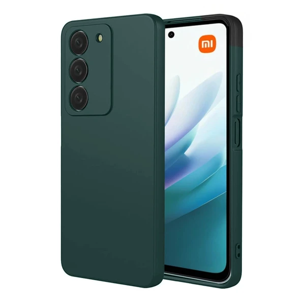 Xiaomi Redmi 15 4g First Silikon - Koyu Yeşil ürün görseli 1