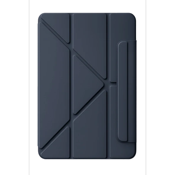 Apple İpad 2025 10.9 10.nesil (a16) Edz Manyetik Standlı Tablet Kılıfı - Lacivert ürün görseli 1
