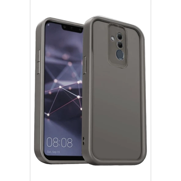 Huawei Mate 20 Lite Kılıf Viera Silikon - Gri ürün görseli 1