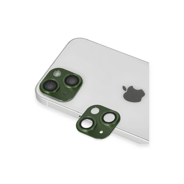 Apple İphone 13 Pers Alüminyum Kamera Lens - Yeşil ürün görseli 1