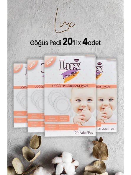 Lux Göğüs Pedi 20 Li x 4 Paket ürün görseli 1