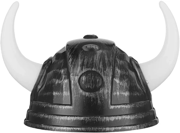 Viking Başlığı Asteriks Başlığı Gümüş Renk ürün görseli 1