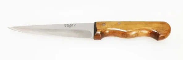 Bursa İnce Sivri Kasap Bıçağı No:2, 15,5 Cm - Ahşap Sap ürün görseli 1