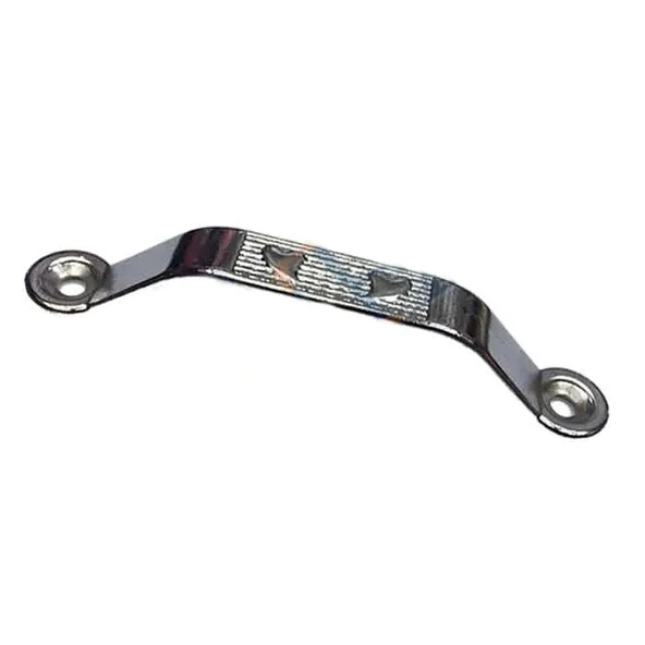 Dekoratif Zamak Kulp Dıştan - 64mm, Nikel, 100 Adet ürün görseli 1