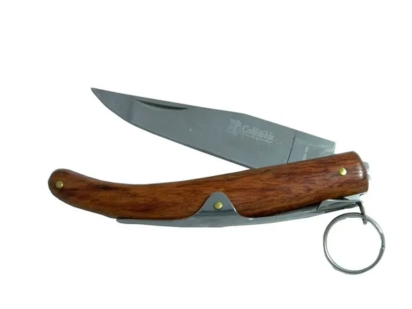 Okapi Gc2079a Kahverengi Cep Çakısı 20cm - Manuel, Ahşap Sap ürün görseli 1