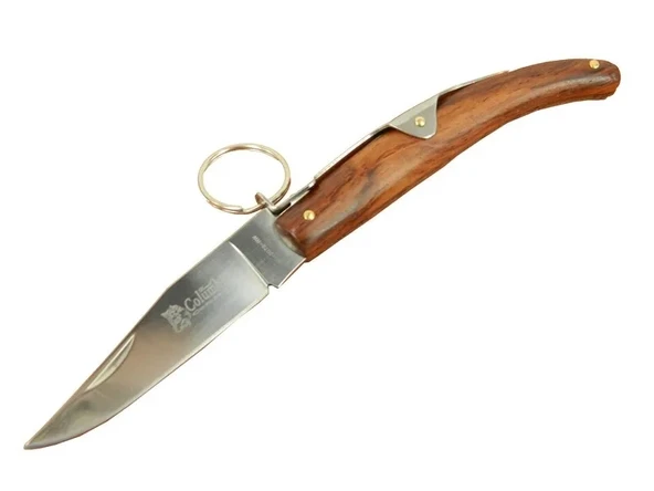 Okapi Gc2079b Kahverengi Kamp Çakı 19cm - Manuel, Kemerlikli, Ahşap Sap ürün görseli 1