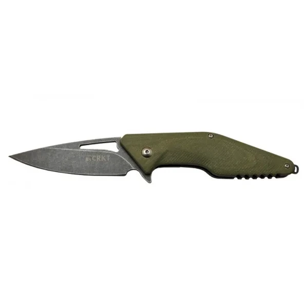 Crkt Dıvısıon 4415 Grn Kamp / Outdoor Çakı 21 Cm - Yarı Otomatik, Kemerlikli, Kutulu ürün görseli 1