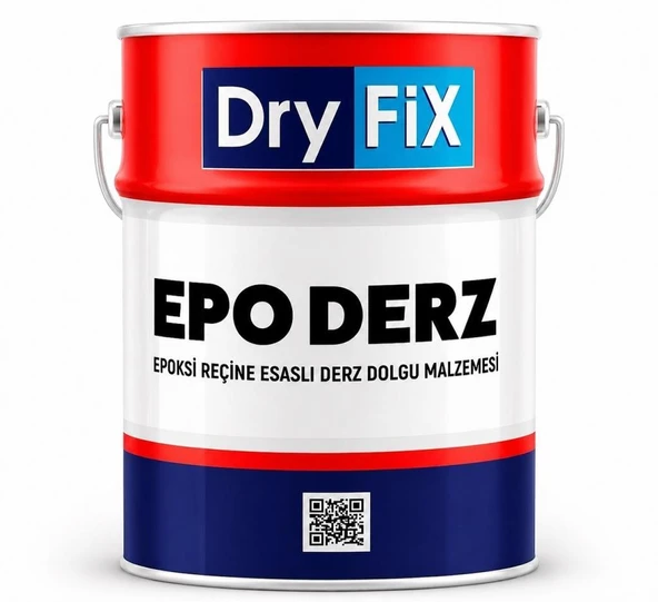 DryFix EpoDerz Epoksi Esaslı Derz Dolgu Malzemesi 5.5 Kg Beyaz ürün görseli 1